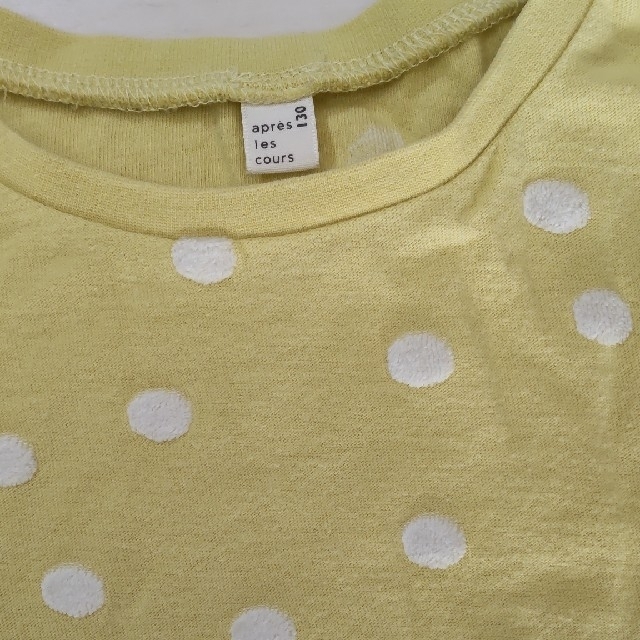 BREEZE(ブリーズ)のアプレレクール半袖Tシャツ 130 キッズ/ベビー/マタニティのキッズ服女の子用(90cm~)(Tシャツ/カットソー)の商品写真