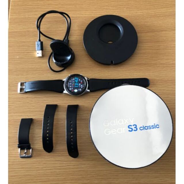 SAMSUNG(サムスン)のGalaxy watch  Gear S3 classic メンズの時計(腕時計(デジタル))の商品写真