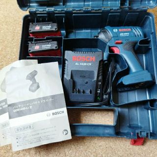 ボッシュ(BOSCH)のBOSCH 14.4V インパクトドライバー バッテリー2個●付属品完品●(工具/メンテナンス)