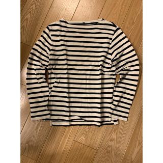 ムジルシリョウヒン(MUJI (無印良品))の無印良品　ボーダーロンT Mサイズ(Tシャツ/カットソー(七分/長袖))