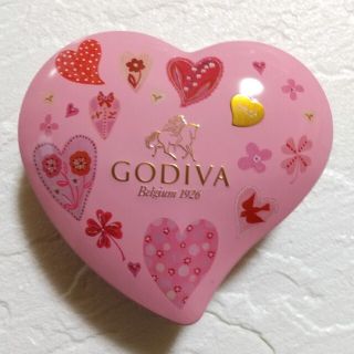 GODIVA 空き缶(小物入れ)