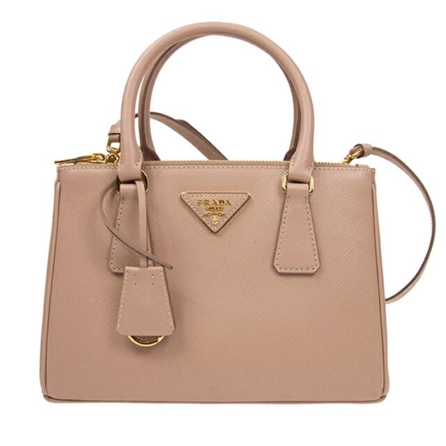 お買得】 PRADA - 美品 プラダ ガレリア サフィアーノレザー スモール
