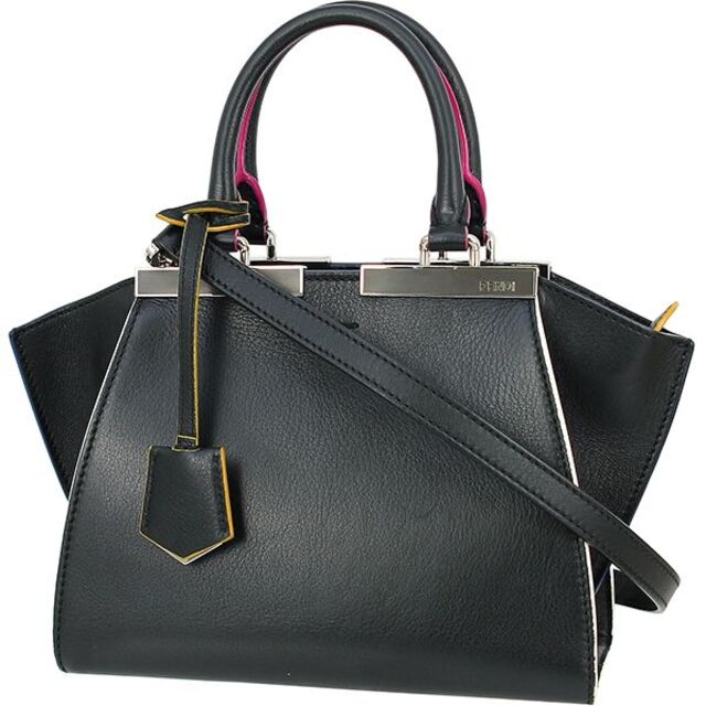 FENDI - FENDI ハンドバッグ ショルダーバッグ レディース ブラック