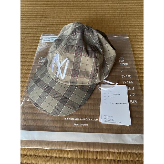 COMESANDGOES BLACK YANKEES CHECK CAP 4