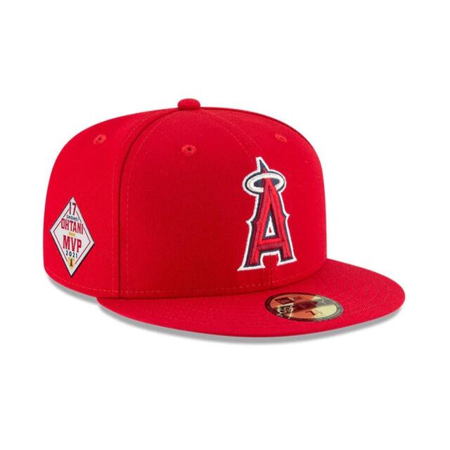 ニューエラ 59FIFTY エンゼルス 大谷翔平 2021 MVPパッチ