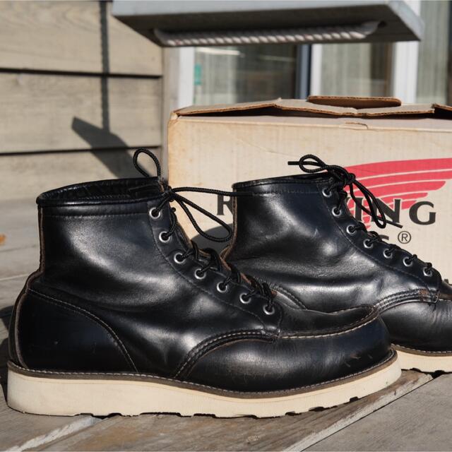 REDWING(レッドウィング)のレッドウィング　8179 犬タグ　箱付き　27センチ　９Ｅ　ビブラムソール　美品 メンズの靴/シューズ(ブーツ)の商品写真