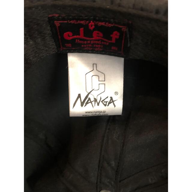 NANGA(ナンガ)のNANGA x Clef 限定コラボキャップ　 メンズの帽子(キャップ)の商品写真