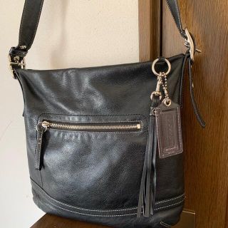 コーチ(COACH)のcoach レザーショルダーバッグ 斜め掛けショルダーバッグ(ショルダーバッグ)