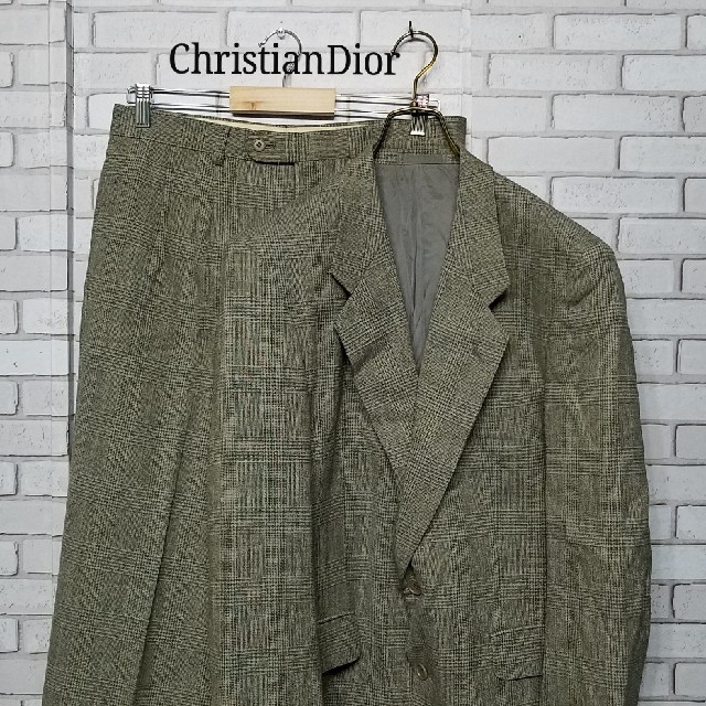 【Christian Dior】 スーツ　セットアップ　シングル　オールド