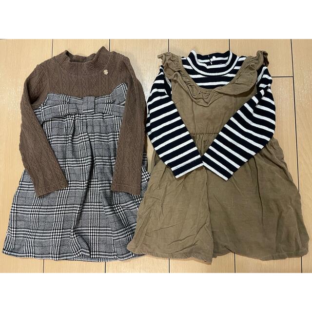 petit main(プティマイン)のプティマイン ワンピース キッズ/ベビー/マタニティのキッズ服女の子用(90cm~)(ワンピース)の商品写真