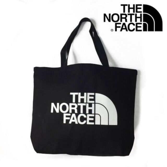 THE NORTH FACE(ザノースフェイス)の ノースフェイス トートバック エコバック US限定 男女兼用 黒 180626 メンズのバッグ(エコバッグ)の商品写真