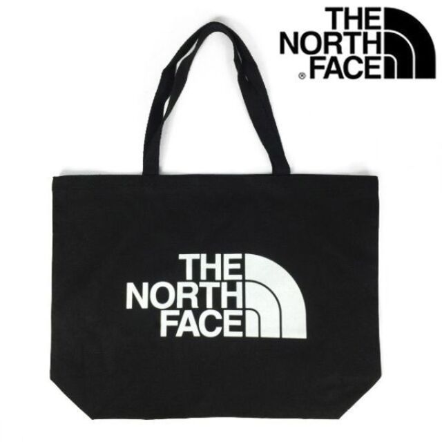 THE NORTH FACE(ザノースフェイス)の ノースフェイス トートバック エコバック US限定 男女兼用 黒 180626 メンズのバッグ(エコバッグ)の商品写真