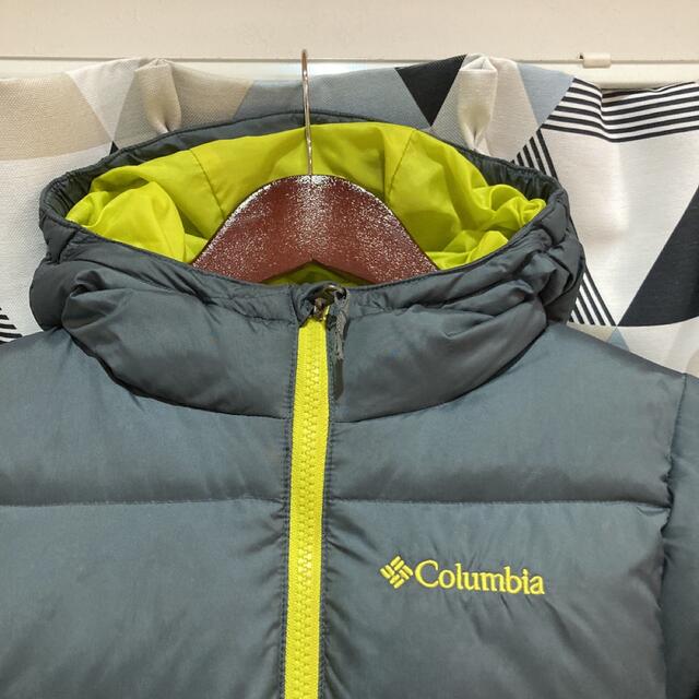 Columbia ヒートダウンジャケット 肉厚 極暖 グレー 人気カラー