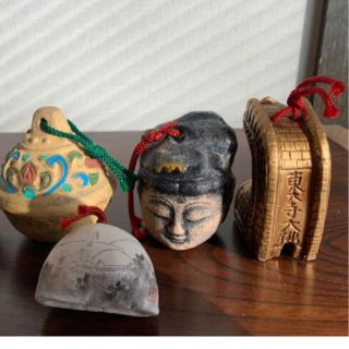 鈴　4個まとめ売り(陶芸)