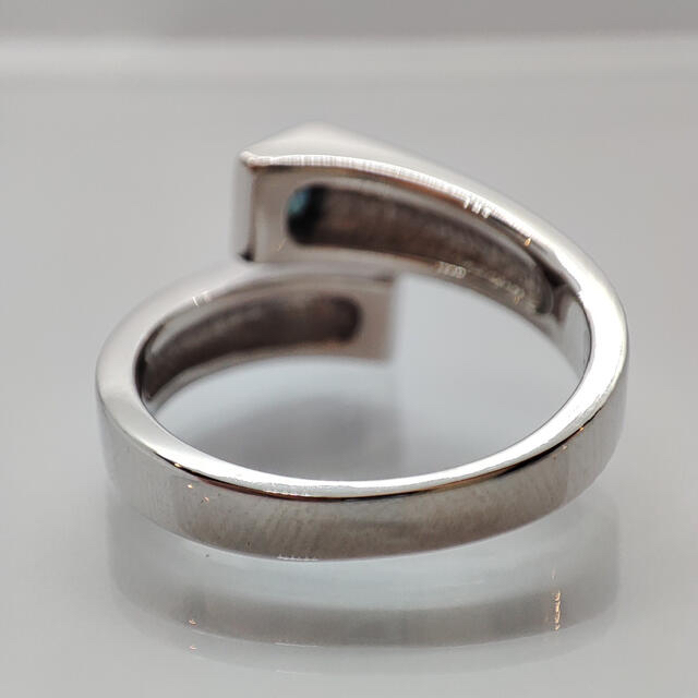 新品仕上げ済　アレキサンドライト　ダイヤ リング K18WG ジュウル レディースのアクセサリー(リング(指輪))の商品写真