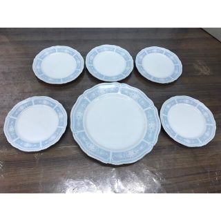 ノリタケ(Noritake)のノリタケ　レースウッドゴールドプレートセット　計6枚　現状品　未使用に近い(食器)