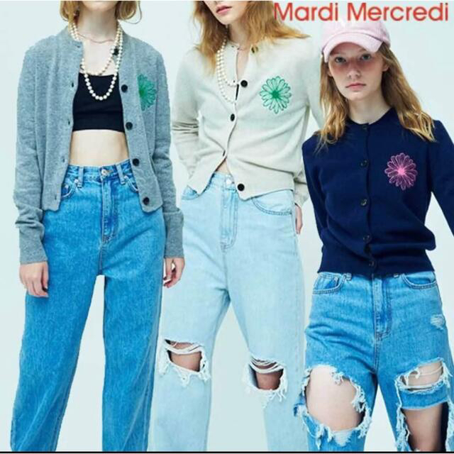 ZARA(ザラ)のMardi Mercredi×カーディガン レディースのトップス(カーディガン)の商品写真