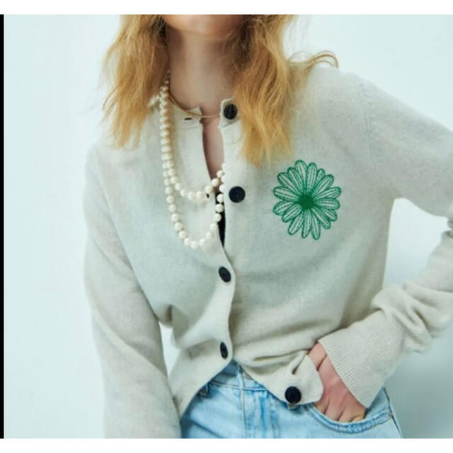 ZARA(ザラ)のMardi Mercredi×カーディガン レディースのトップス(カーディガン)の商品写真