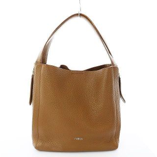 フルラ(Furla)のフルラ GRACE M グレイスホーボー ハンドバッグ トートバッグ 牛革 茶(ハンドバッグ)