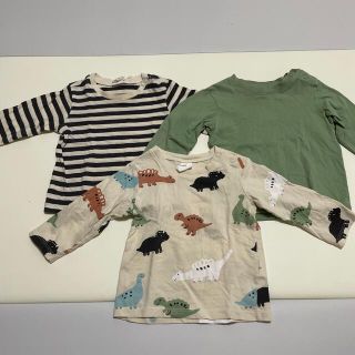 エイチアンドエム(H&M)のH&M ロンティー　3枚セット(シャツ/カットソー)