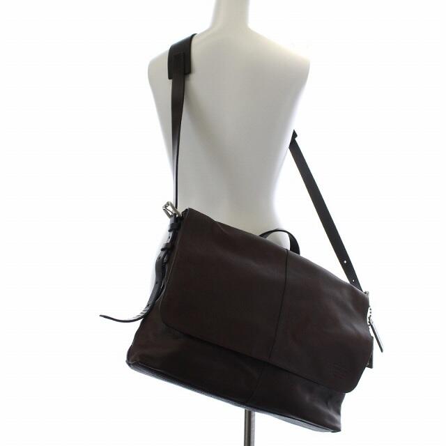 ショルダー◽ COACH 2WAY レザー 茶の通販 by ベクトル ラクマ店 ...