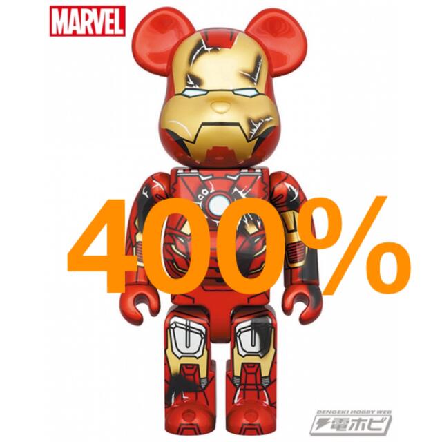 BE@RBRICK IRON MAN MARK VII DAMAGE 400％その他