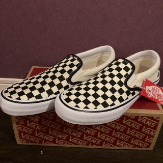 ヴァンズ(VANS)の廃盤 VANS SLIP-ON PRO チェッカー 28.5cm(スニーカー)