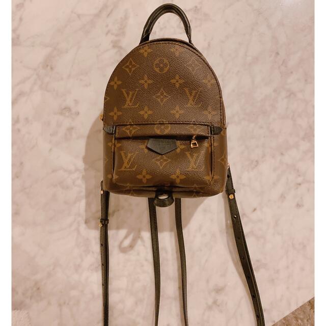 LOUIS VUITTON(ルイヴィトン)のa様専用【正規品】ルイヴィトン　パームスプリングスバックパックMINI レディースのバッグ(リュック/バックパック)の商品写真