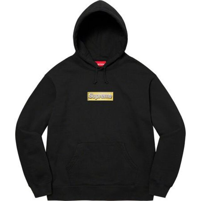 評価多数!! XXL supreme Bling Box Logo HoodedXXLカラー