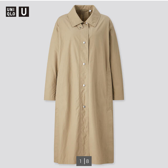 UNIQLO U フーデッドコート オリーブ M 新品未使用 完売品