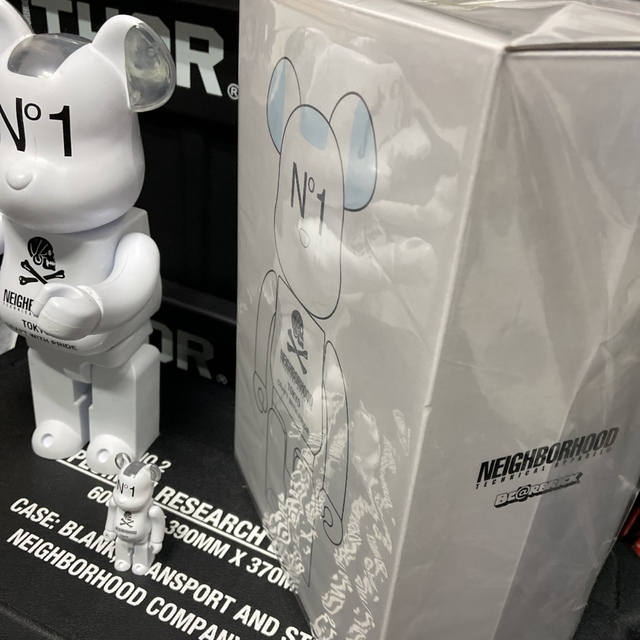 400%★NEIGHBORHOOD×MEDICOM TOY★BE@RBRICK 5