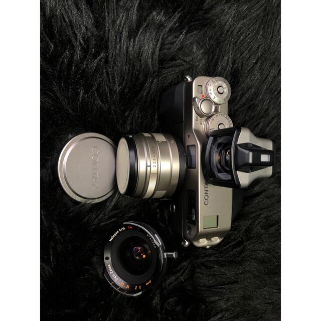 超美品★未使用‼ CONTAX G1 レンズ付 フラッシュ付 スマホ/家電/カメラのカメラ(フィルムカメラ)の商品写真