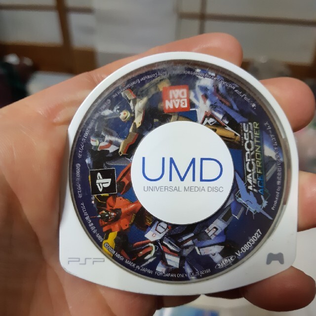 PlayStation Portable(プレイステーションポータブル)のマクロスエースフロンティア PSP エンタメ/ホビーのゲームソフト/ゲーム機本体(携帯用ゲームソフト)の商品写真