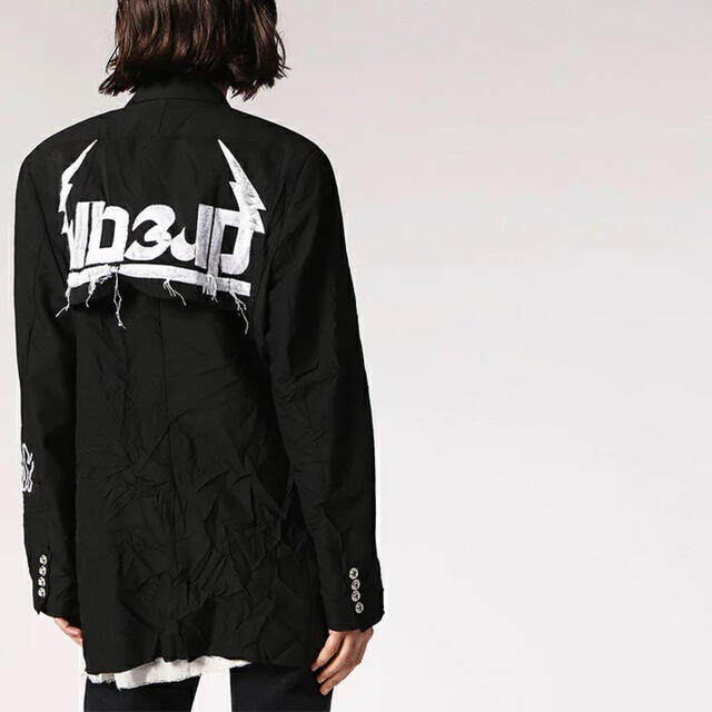 タグ有り新品未使用・正規品】DIESEL 刺繍 テーラードジャケット
