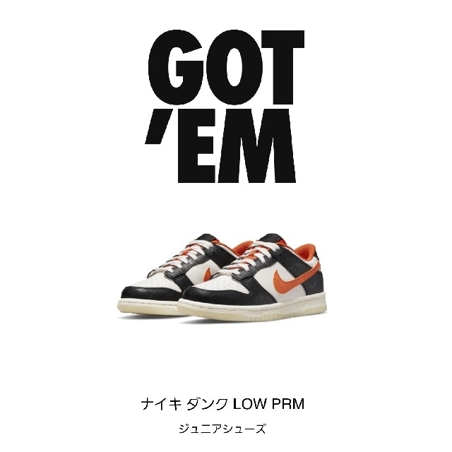 Nike GS Dunk Low PRM "Halloween"(2021)