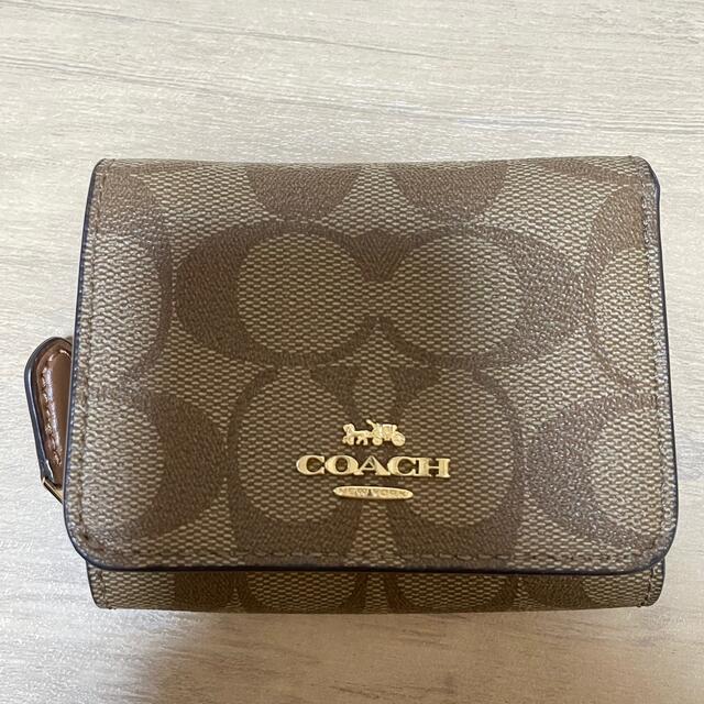 COACH(コーチ)の値下げ coach 三つ折り財布 レディースのファッション小物(財布)の商品写真