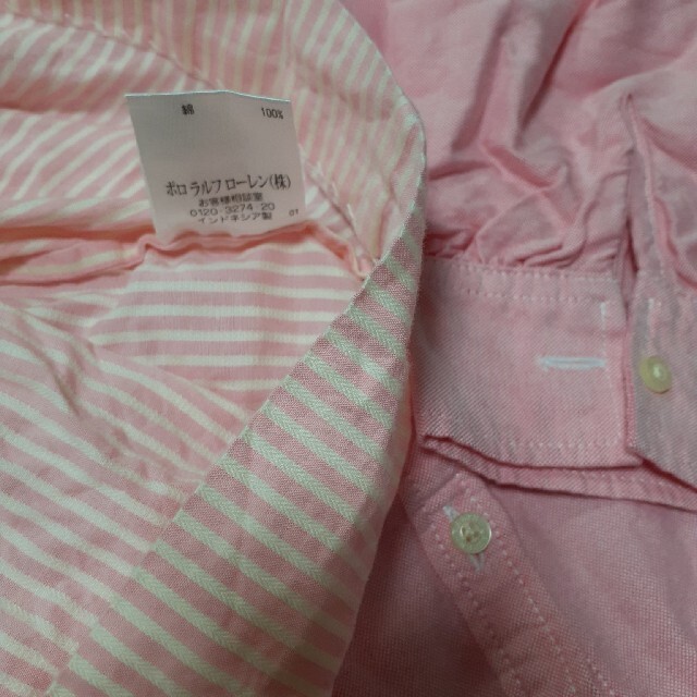 POLO RALPH LAUREN(ポロラルフローレン)のRalph Laurenブラウス二枚セット キッズ/ベビー/マタニティのキッズ服女の子用(90cm~)(ブラウス)の商品写真