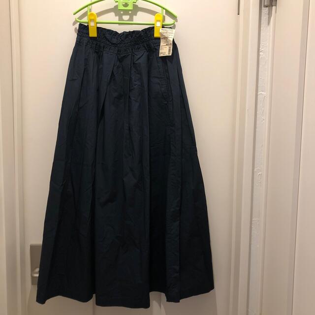 MUJI (無印良品)(ムジルシリョウヒン)の新品　タグ付き　無印　イージータックスカート レディースのスカート(ロングスカート)の商品写真