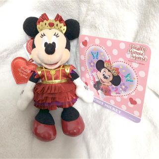 ディズニー(Disney)の　トータリーミニーマウス　ミニーオーミニー　ぬいば&コースター(キャラクターグッズ)