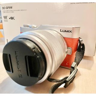 パナソニック(Panasonic)のPanasonicLUMIXGF9ミラーレス一眼オレンジ(ミラーレス一眼)