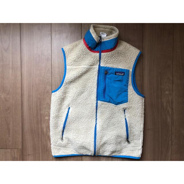 【美品】patagonia パタゴニア レトロxベスト アラスカブルー S