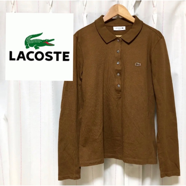 LACOSTE - 【りさ様専用】美品！LACOSTE ラコステ 長袖 ポロシャツ