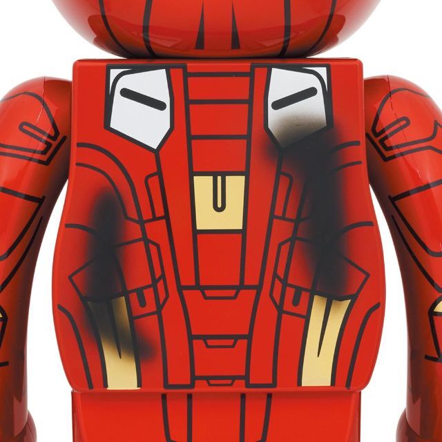 MEDICOM TOY(メディコムトイ)のBE@RBRICK IRON MAN MARK VII DAMAGE 1000％ エンタメ/ホビーのフィギュア(その他)の商品写真