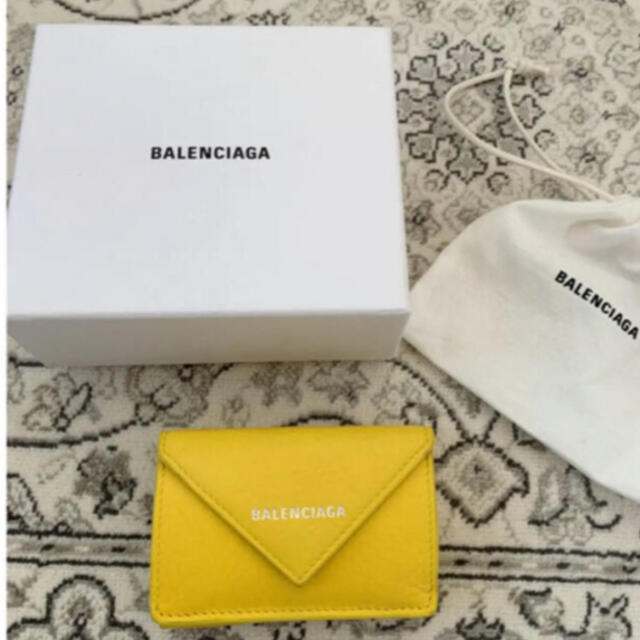 BALENCIAGA バレンシアガ ペーパーミニウォレット