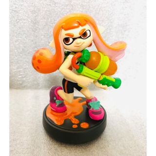 ニンテンドウ(任天堂)のオレンジガール インクリング ガール amiibo アミーボ スプラトゥーン(ゲームキャラクター)