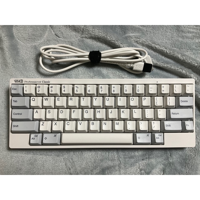 富士通(フジツウ)のHHKB Professional Classic 英語配列 白 スマホ/家電/カメラのPC/タブレット(PC周辺機器)の商品写真