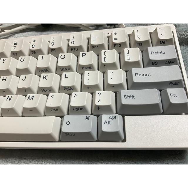 富士通(フジツウ)のHHKB Professional Classic 英語配列 白 スマホ/家電/カメラのPC/タブレット(PC周辺機器)の商品写真