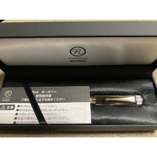 伊東屋 ロメオ ROMEO No.3 ボールペン 太軸 イタリアングレーの