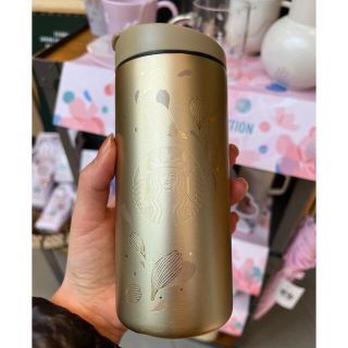 スターバックスコーヒー(Starbucks Coffee)の【海外スタバ限定】金色2022 ゴールド桜　MiiRタンブラー(タンブラー)