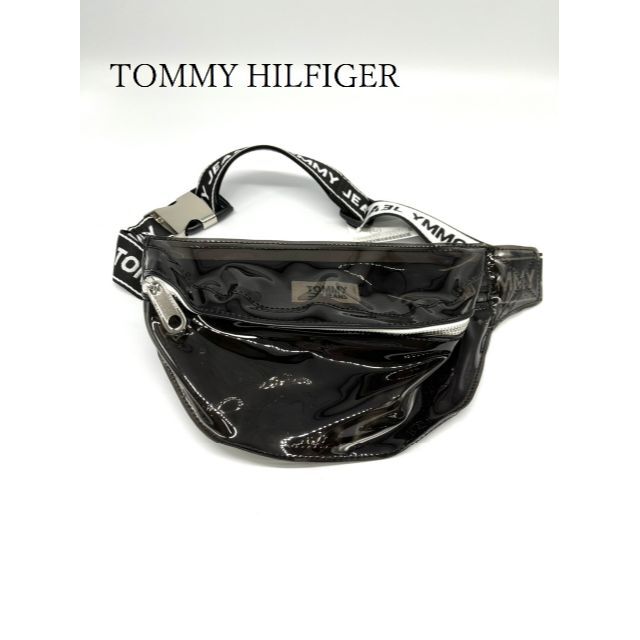TOMMY HILFIGER(トミーヒルフィガー)のタロウ様専用 TOMMY HILFIGER クリアボディバッグ　ウエストバッグ メンズのバッグ(ボディーバッグ)の商品写真